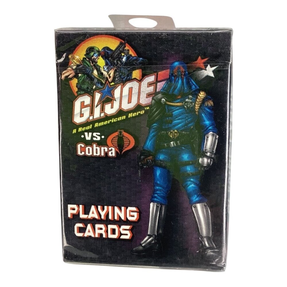 G.I. Joe Vs Cobra 2002 Playing Cards By Bicycle‎